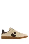Isabel Marant Low-top Sneakers Featuring Contrast Panels In Brown