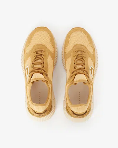 Isabel Marant Sneakers Ewie In Ochre