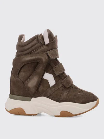 Isabel Marant Sneakers  Woman Color Kaki In Brown