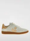 Isabel Marant Chalk Suede Bryce Sneakers In Multicolor