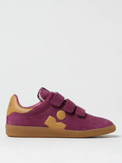 Isabel Marant Beth Low Top Sneakers In Purple