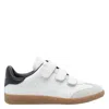 Isabel Marant Beth Leather Low-top Sneakers In White