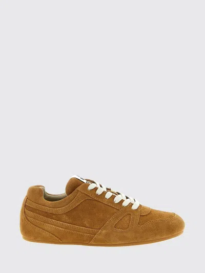 Isabel Marant Senny Perforated Suede Sneakers In Brown