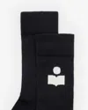 ISABEL MARANT SOCKEN SILOKI MIT LOGO