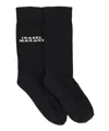 Isabel Marant Black Dawi Socks In Black