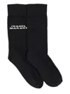 Isabel Marant Black Dawi Socks