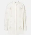 Isabel Marant Soeline Long-sleeved Shirt In White