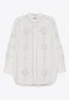 Isabel Marant Soeline Long-sleeved Shirt In White