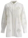 Isabel Marant Broderie Anglaise Blouse In White