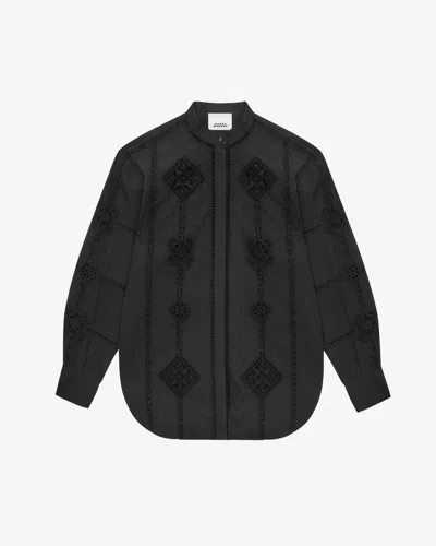 Isabel Marant Soeline Shirt In Black