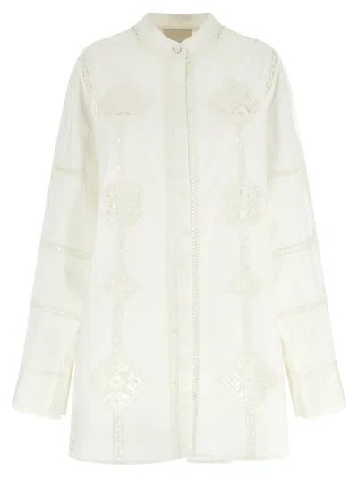 Isabel Marant White Poplin Soeline Shirt