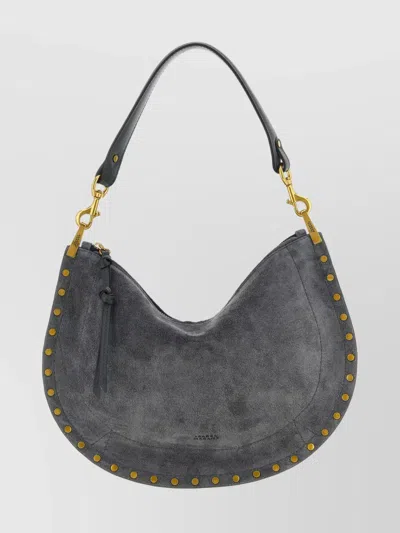 ISABEL MARANT SOFT ZIP HANDBAG WITH KNOT AND STUDS
