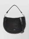 Isabel Marant Soft Zip Shoulder Bag With Studded Detail