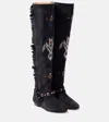 Isabel Marant Soksa Thigh Boots In Schwarz