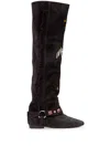 Isabel Marant Soksa Thigh Boots In Black