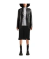 Isabel Marant Solid A-line Skirt In Black