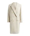 Isabel Marant Solid Color Double-breasted Coat In Multi