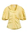 Isabel Marant Solid Colour Shirts In Yellow