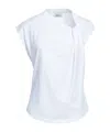 Isabel Marant Solid Color Short Sleeve T-shirt In Yellow