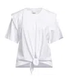 Isabel Marant Solid Color Short Sleeve T-shirt In White