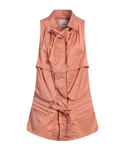 Isabel Marant Solid Color Sleeveless Shirt In Pink
