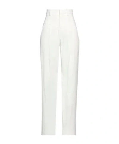Isabel Marant Solid Color Straight-leg Pants In White