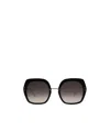 Isabel Marant Solid Color Sunglasses In Black