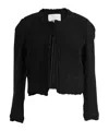Isabel Marant Solid Color Thickened Knitted Coat In Pattern