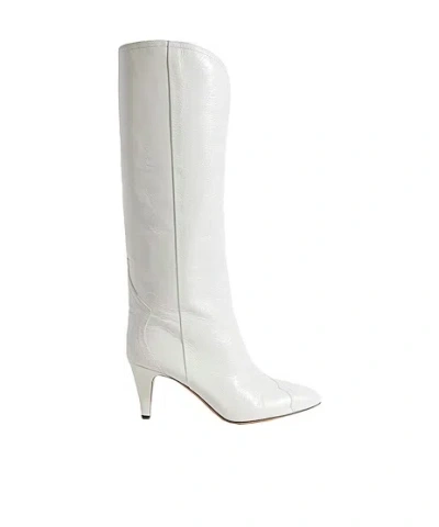 Isabel Marant Woman Boot White Size 10 Soft Leather