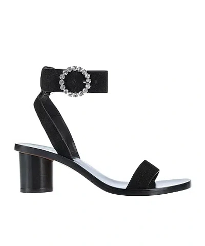 Isabel Marant Solid Colour Sandals In Black