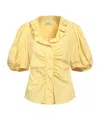 Isabel Marant Solid Colour Shirts In Yellow