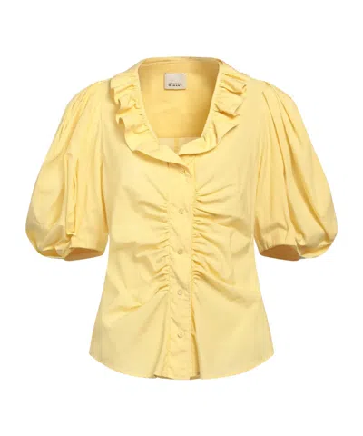 Isabel Marant Solid Colour Shirts In Yellow