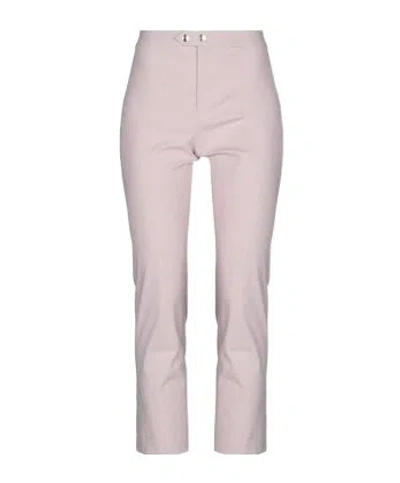 Isabel Marant Solid High-waisted Slim Straight-leg Trousers In Pink