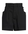 Isabel Marant Solid Shorts In Blue