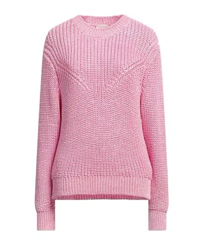 Isabel Marant Solidcolor Mediumweight Sweater In Pink