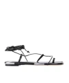 Isabel Marant Solidcolor Metallic Sandals In Multi