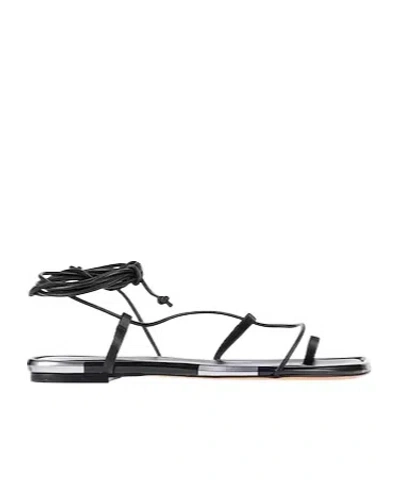 Isabel Marant Solidcolor Metallic Sandals In Multi