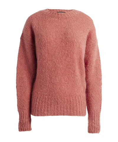 Isabel Marant Solid-colored Knit Top In Brown