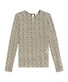 Isabel Marant Soline Embroidered Tulle Top
