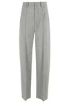 Isabel Marant Sopiavea High-waisted Wide-leg Pants With Pleat Detailing