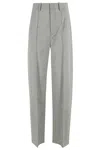 Isabel Marant Sopiavea Pants In Ecru Black Ecbk