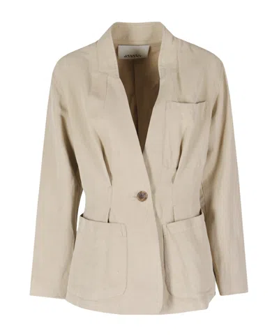 ISABEL MARANT ISABEL MARANT SORAYA SINGLE BREASTED BLAZER