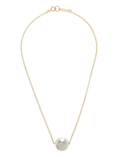 Isabel Marant Sphere Chain Necklace In Gold