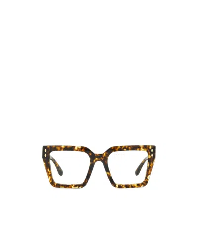 Isabel Marant Square Frame Flat Mirror In Brown