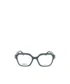 Isabel Marant Square Frame Glasses In Black