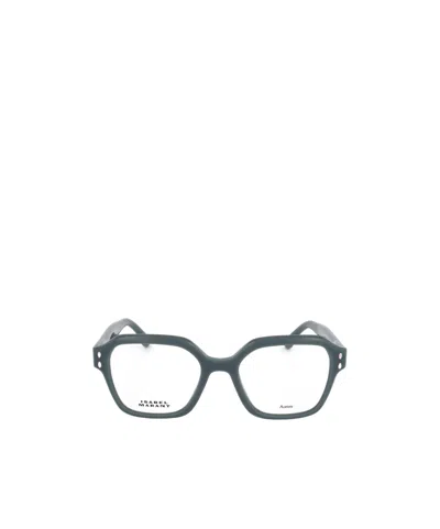 Isabel Marant Square Frame Glasses In Black