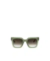 Isabel Marant Logo Square Acetate Sunglasses