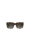 Isabel Marant 55mm Gradient Rectangular Sunglasses In Brown