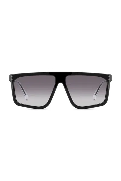 Isabel Marant Square Frame Sunglasses In Gray