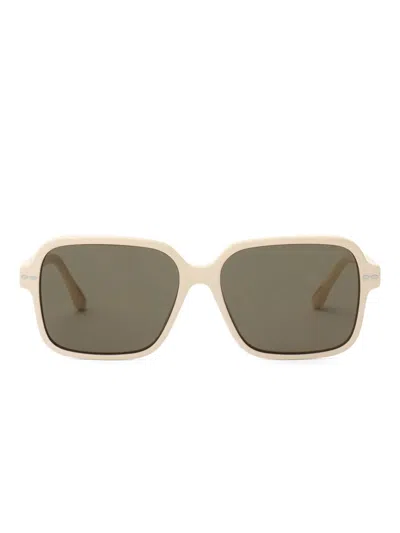 Isabel Marant Square-frame Sunglasses In Neutral